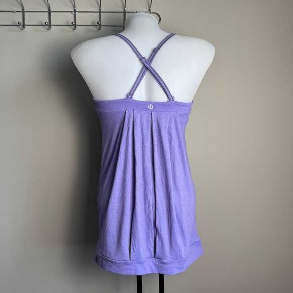 Lululemon‎ Pure Focus Women's Athletic Tank Top Purple 6 Activewear Athleisure - Picture 4 of 12